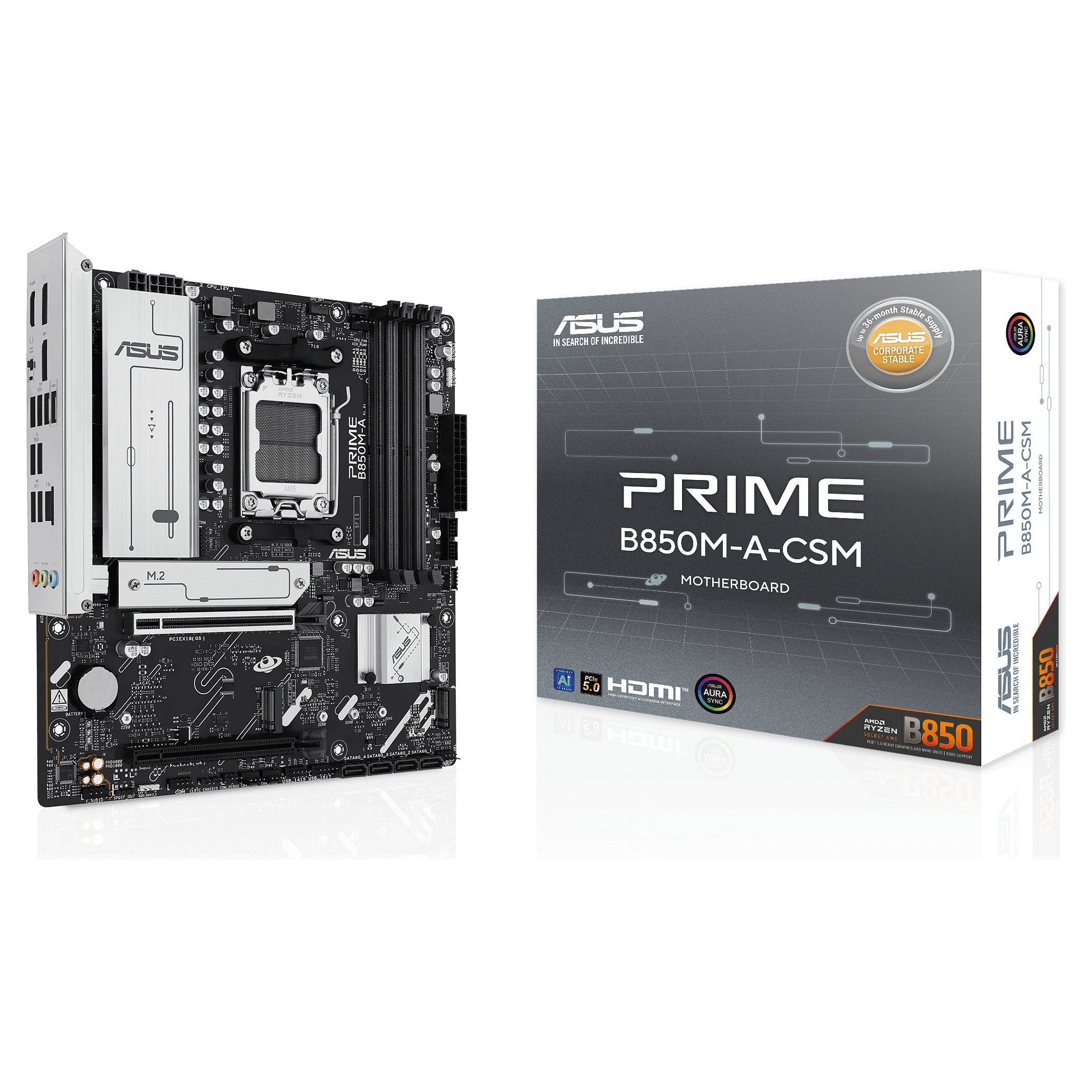 Motherboard ASUS MB PRIME B850M-A-CSM - ASUS
